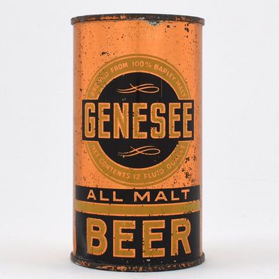 Sale Photo Thumbnail #184: Genesee All Malt Beer Instructional Flat Top OTHERS PENDING 68-28 OI 332