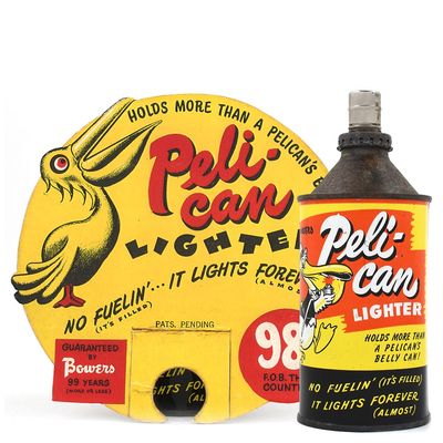 Sale Photo Thumbnail #52: Bowers Peli-Can Lighter Cone Top With Cardboard Topper