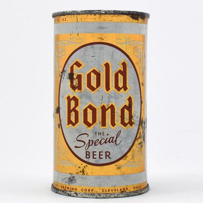 Sale Photo Thumbnail #201: Gold Bond Special Beer Flat Top OH TAX LID 71-24