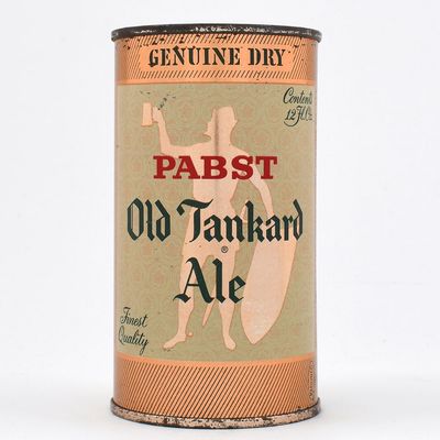 Sale Photo Thumbnail #346: Pabst Genuine Dry Old Tankard Ale Flat Top 111-4