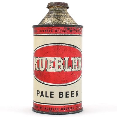 Sale Photo Thumbnail #273: Kuebler Pale Beer Cone Top IRTP 172-19