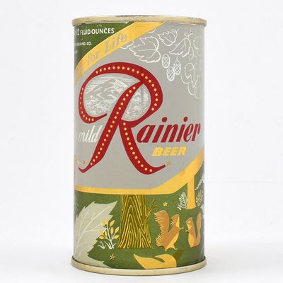 Sale Photo Thumbnail #375: Rainier Jubilee Flat Top NATURALLY LIGHT Olive Metallic UNLISTED EXCEPTIONAL