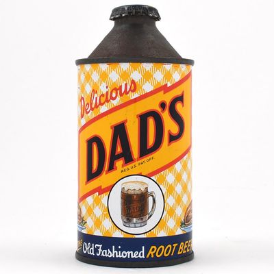 Sale Photo Thumbnail #117: Dads Root Beer Soda Cone Top EXCEPTIONAL