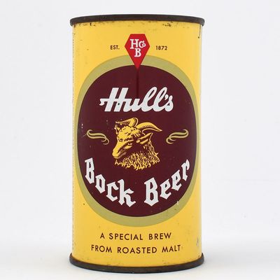 Sale Photo Thumbnail #249: Hulls Bock Beer Flat Top CROWN 84-28