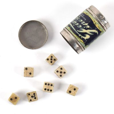 Sale Photo Thumbnail #492: Feigenspans Finest Lager Beer Pre-Pro Mini Dice Game