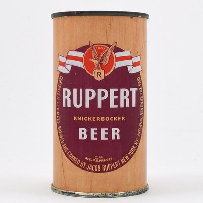 Sale Photo Thumbnail #413: Ruppert Knickerbocker Beer Flat Top 126-7 EXCELLENT