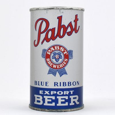 Sale Photo Thumbnail #343: Pabst Blue Ribbon Export Beer Instructional Flat Top PABST PEORIA RED OPENER 110-4 OI 657