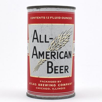 Sale Photo Thumbnail #10: All-American Extra Dry Extra Pale Beer Flat Top OH TAX LID 29-26