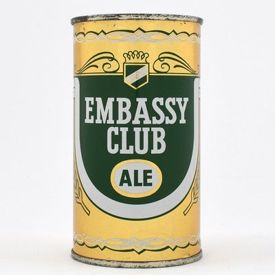 Sale Photo Thumbnail #157: Embassy Club Ale Flat Top MI TAX LID 59-30 EXCEPTIONAL