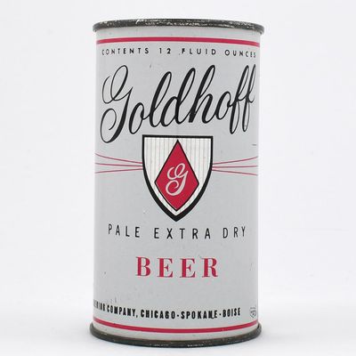 Sale Photo Thumbnail #208: Goldhoff Pale Extra Dry Beer Flat Top 71-39 EXCELLENT