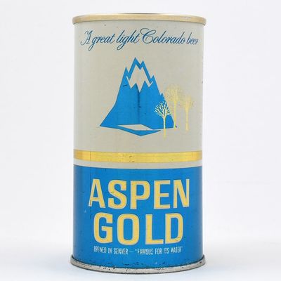 Sale Photo Thumbnail #17: Aspen Gold Beer Pull Tab TIVOLI BRILLIANT 35-36