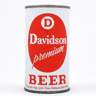Sale Photo Thumbnail #120: Davidson Premium Beer Flat Top 53-5