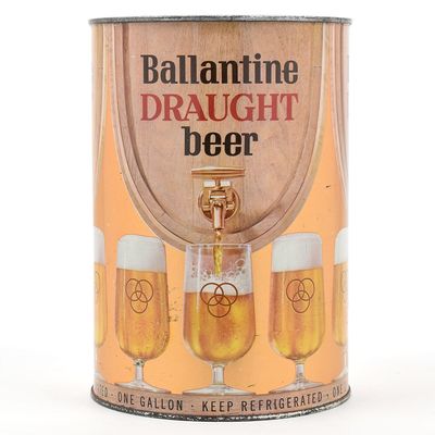 Sale Photo Thumbnail #27: Ballantine Draught Beer Gallon SALMON BACKGROUND 144-2 TOUGH
