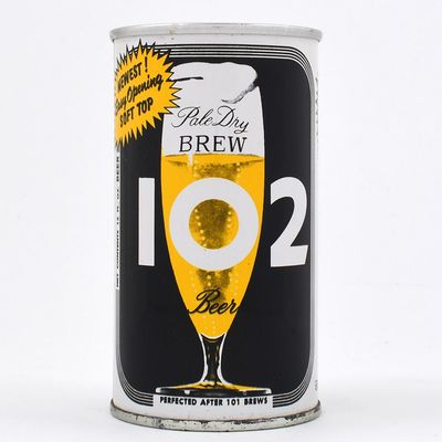 Sale Photo Thumbnail #53: Brew 102 Pale Dry Brew Flat Top EASY OPEN SOFT TOP 41-38 OUTSTANDING