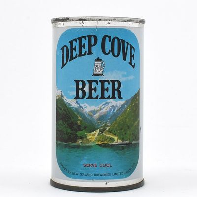 Sale Photo Thumbnail #130: Deep Cove Beer NEW ZEALAND Flat Top STEINLAGER