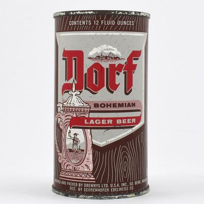 Sale Photo Thumbnail #137: Dorf Bohemian Lager Beer Flat Top DREWRYS FLORIDA LID 54-27