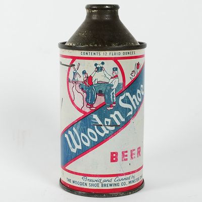 Sale Photo Thumbnail #485: Wooden Shoe Cone Top 189-20 -RARE "BEER"-