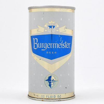 Sale Photo Thumbnail #72: Burgermeister Beer 11 Ounce Zip Top 1964 SCHLITZ SAN FRANCISCO 51-22