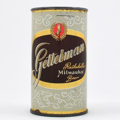 Sale Photo Thumbnail #188: Gettelman Rathskeller Milwaukee Beer Flat Top 69-4