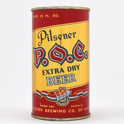 Sale Photo Thumbnail #362: POC Extra Dry Pilsener Beer Flat Top 116-10 OUTSTANDING