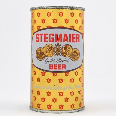 Sale Photo Thumbnail #451: Stegmaier Gold Medal beer Flat Top METALLIC 136-5 EXCELLENT