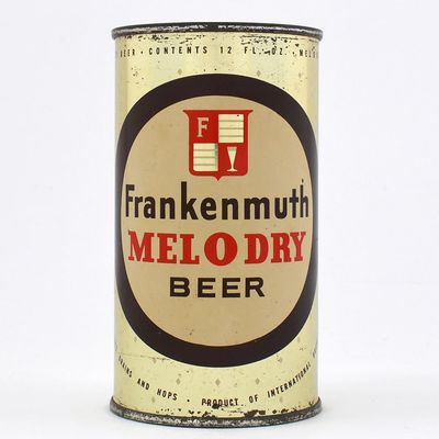 Sale Photo Thumbnail #179: Frankenmuth Mel O Dry Beer Flat Top FINDLAY 67-5 EXCELLENT