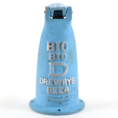 Sale Photo Thumbnail #532: Drewrys Beer BIG D 1950s Cast Aluminum Can Opener