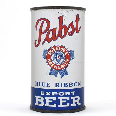 Sale Photo Thumbnail #344: Pabst Blue Ribbon Export Beer Instructional Flat Top PREMIER MILWAUKEE 111-15 OI 654