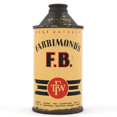 Sale Photo Thumbnail #166: Farrimonds F B Ale English Cone Top