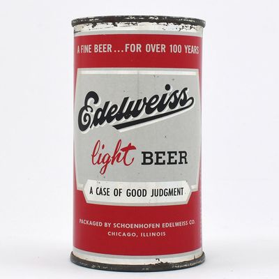 Sale Photo Thumbnail #153: Edeweiss Light Beer Flat Top 59-5