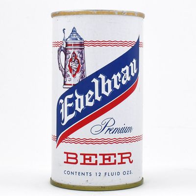 Sale Photo Thumbnail #151: Edelbrau Beer Pull Tab MAIER WITH ZIP CODE 61-5