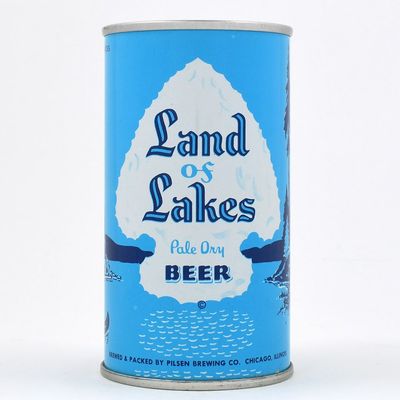 Sale Photo Thumbnail #274: Land of Lakes Beer Pull Tab 87-7 MINTY