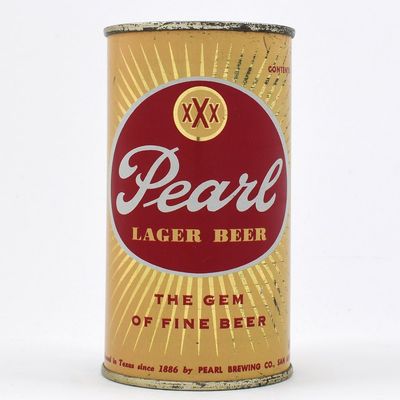 Sale Photo Thumbnail #350: Pearl XXX Lager Beer Flat Top 113-1