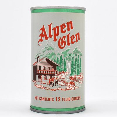 Sale Photo Thumbnail #11: Alpen Glen Beer Pull Tab 1970 32-29 EXCEPTIONAL