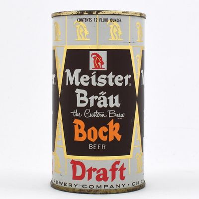 Sale Photo Thumbnail #289: Meister Brau Draft Bock Beer Flat Top 99-8 GOAT LID