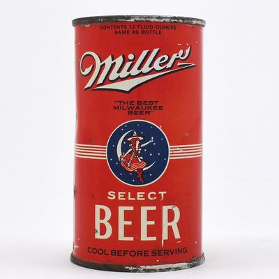 Sale Photo Thumbnail #296: Miller Select Beer Instructional Flat Top 99-27 OI 529