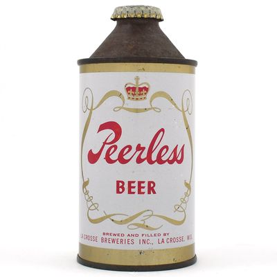 Sale Photo Thumbnail #351: Peerless Beer Cone Top NON-IRTP NO ALC STATEMENT 179-2 EXCELLENT
