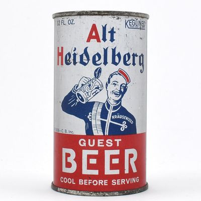 Sale Photo Thumbnail #12: Alt Heidelberg Guest Beer Instructional Flat Top 30-14 OI 25