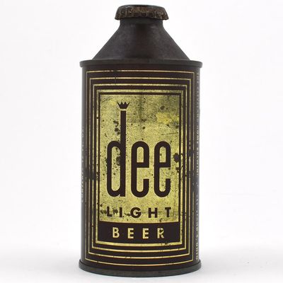 Sale Photo Thumbnail #129: Dee Light Beer Cone Top 159-9 RARE