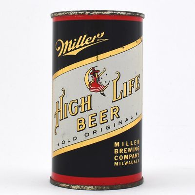 Sale Photo Thumbnail #293: Miller High Life Beer Flat Top DARK BOTTLE 99-36