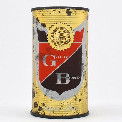Sale Photo Thumbnail #181: GB Gold Bond Lager Beer Flat Top 71-27