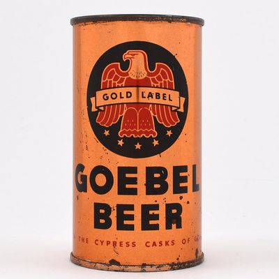 Sale Photo Thumbnail #197: Goebel Gold Label Beer Instructional Flat Top 3 PATS 70-32 OI 343