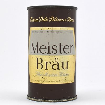 Sale Photo Thumbnail #290: Meister Brau Extra Pale Pilsener Beer Flat Top IRTP 95-8