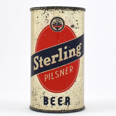 Sale Photo Thumbnail #453: Sterling Pilsner Beer Instructional Flat Top IRTP KENTUCKY LID 136-32 OI 776