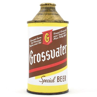 Sale Photo Thumbnail #216: Grossvater Special Beer Cone Top 168-3 EXCEPTIONAL
