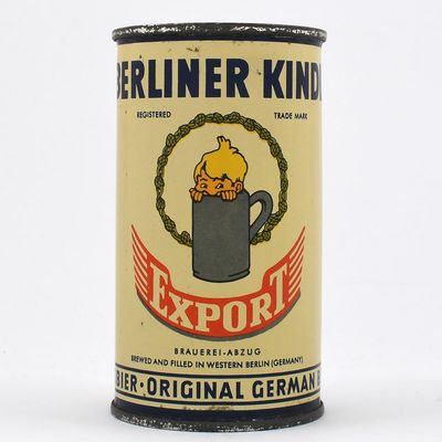 Sale Photo Thumbnail #34: Berliner Kindl Export German Flat Top
