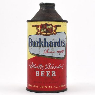Sale Photo Thumbnail #77: Burkhardts Master Blended Beer Cone Top 156-5
