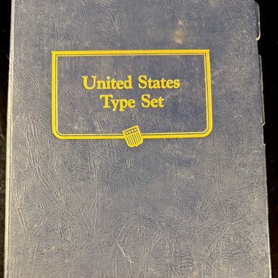 A Collection of US Coins in a Whitman Classic United States Type Set Album