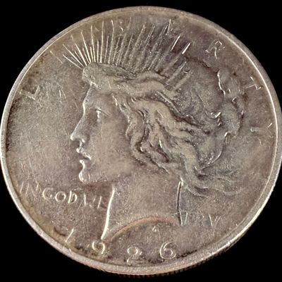 1926-D US Peace Silver Dollar