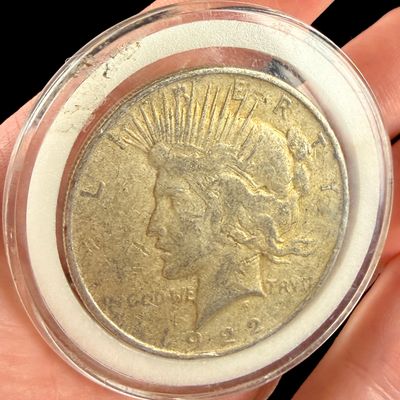 US 1922 Peace Silver Dollar